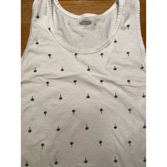 Old Navy Palm Trees Tank Top-M - Picture 2 of 3
